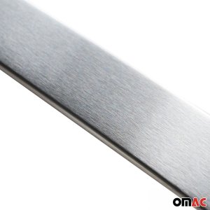Mercedes Sprinter W906 Tailgate Handle Cover - Omac - S.Steel - Brushed Silver - '06-'18